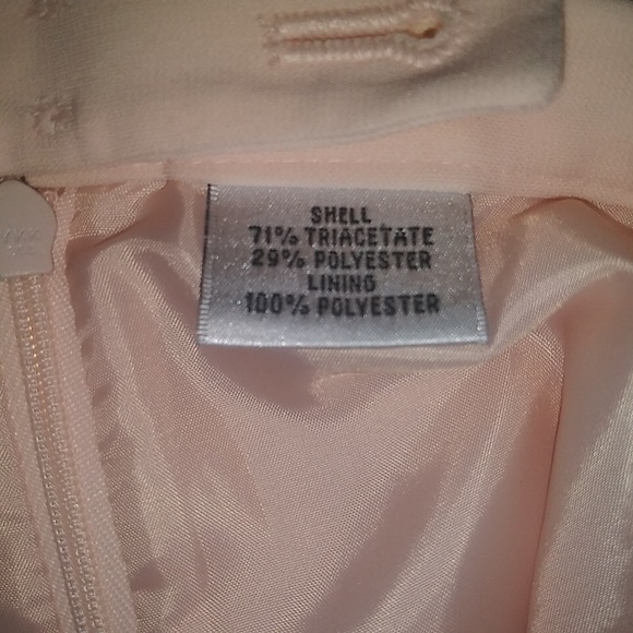 Talbots Sz 16W Skirt Petite Pastel NWT Pink Lined - Picture 4 of 4